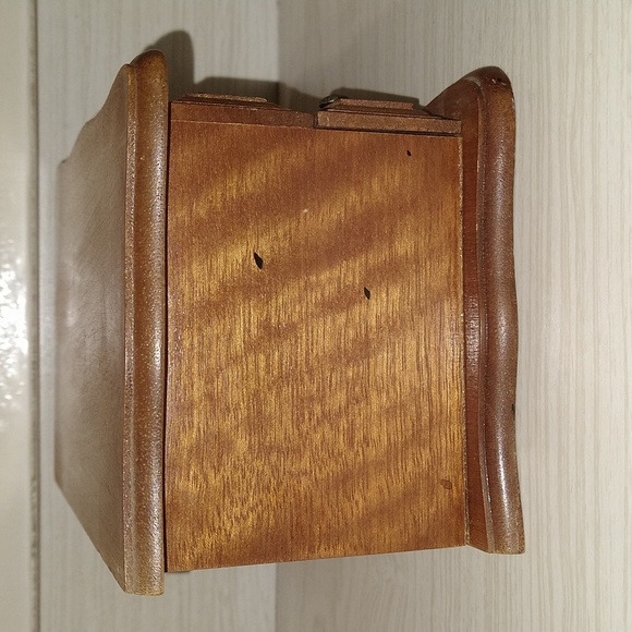 Vintage Wooden Ring/Earring Jewelry Box - Picture 8 of 11